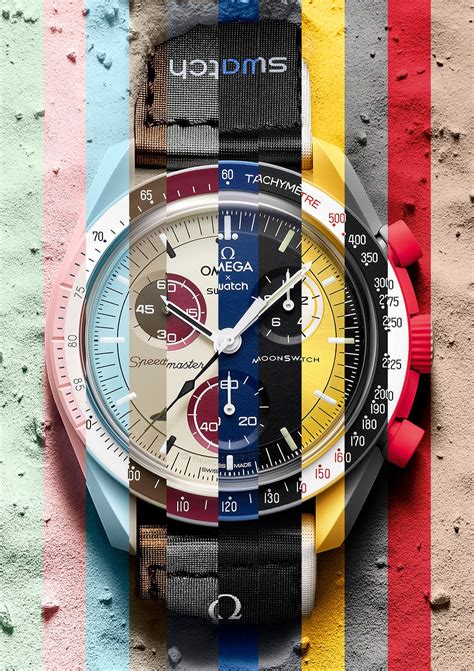 omega watch collab